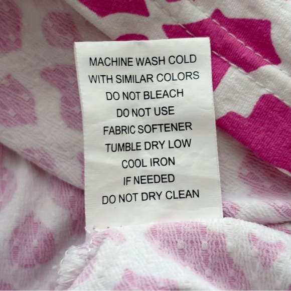 Icikuls 1/4 Zip Pullover Top Medium Golf Pink White - Picture 8 of 9